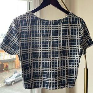 Plaid everyday top